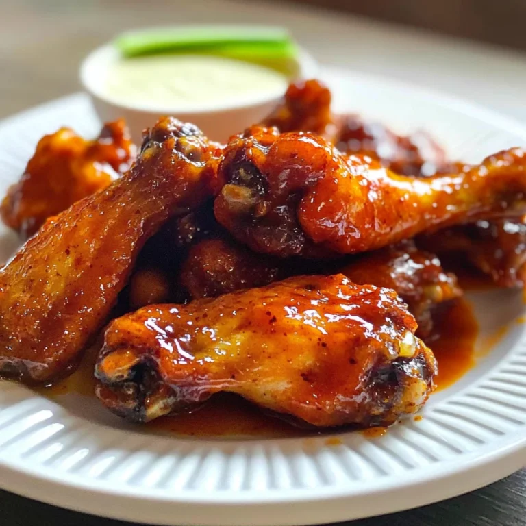 Crispy Oven Baked Chicken Wings in Santa Fe Sauce