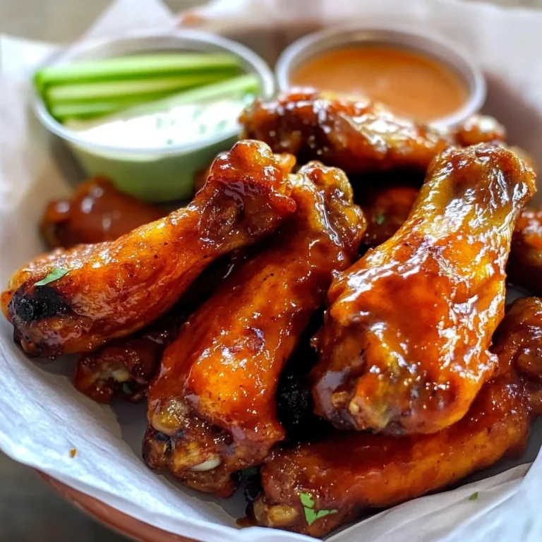 Crispy Oven Baked Chicken Wings in Santa Fe Sauce