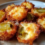 Crispy Pickle Cheese Bites