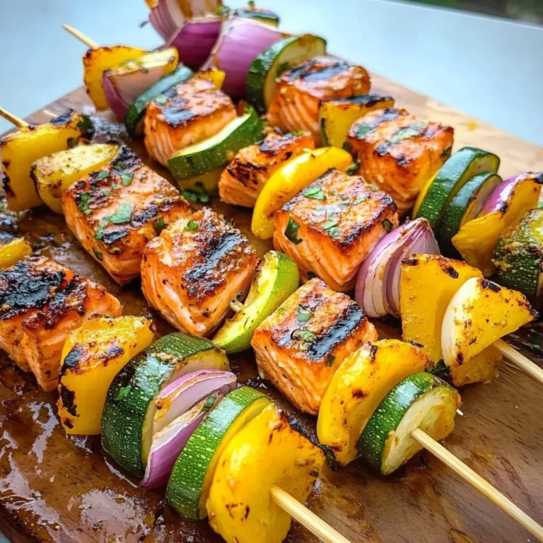 Curry King Salmon Kabob Recipe