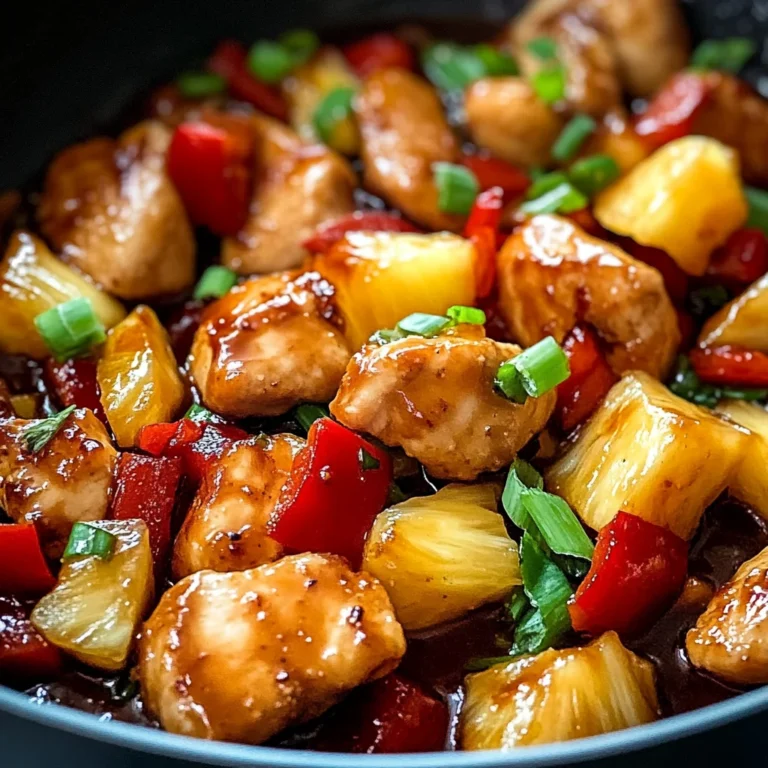Delicious Chicken Pineapple Recipe