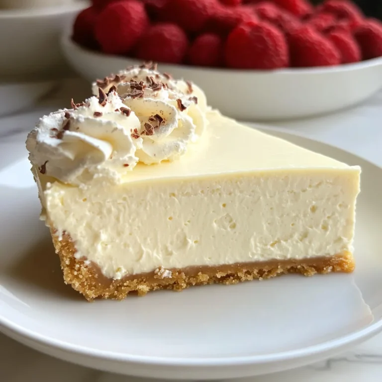 Easy Vanilla Bean White Chocolate Mousse Cheesecake