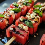 Feta Watermelon Skewers