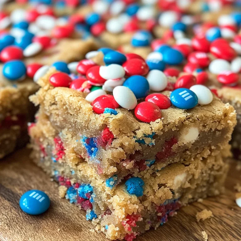 Fireworks Blondies