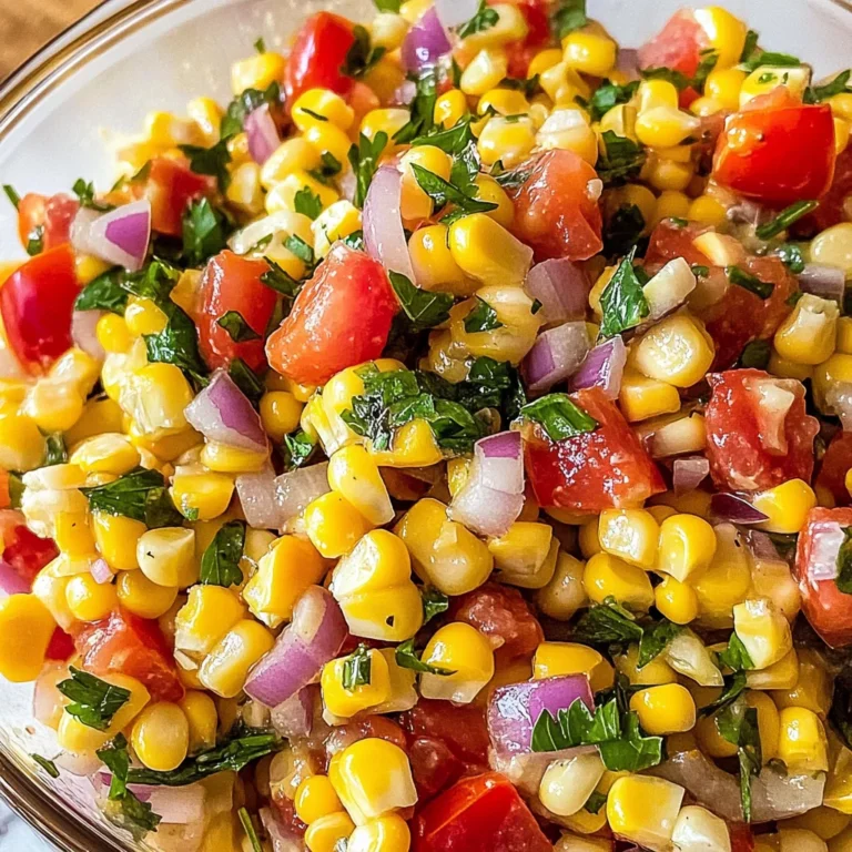 Fresh Corn Salad
