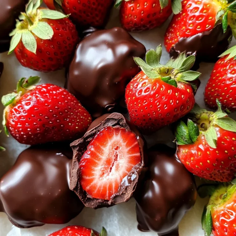 Frozen Chocolate Covered Strawberry Bites