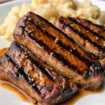 Honey Mustard Grilled beef Chops