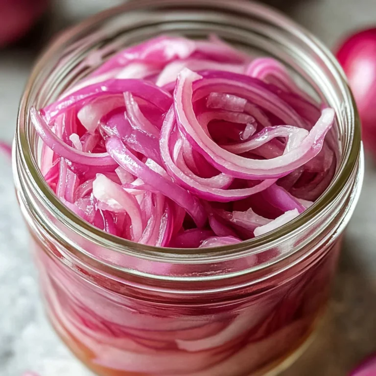 How to Pickle Red Onions