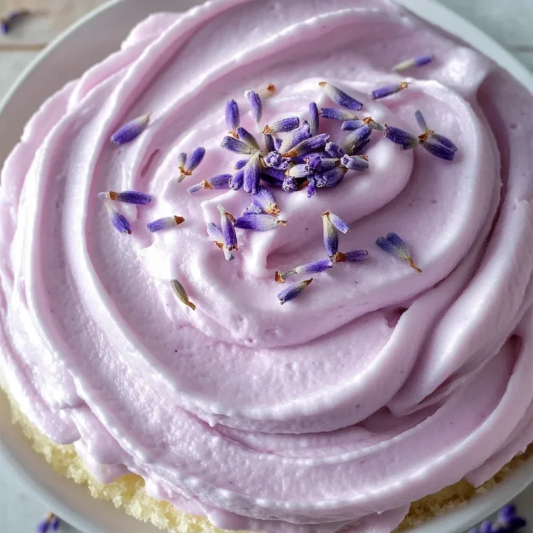 Lavender Buttercream Frosting