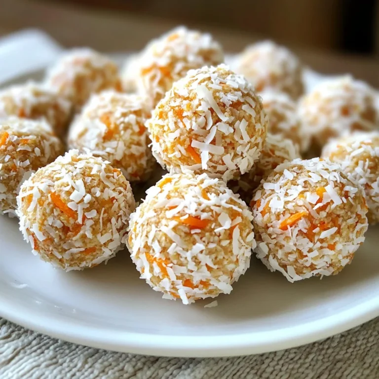 No-Bake Carrot Cake Energy Bites