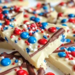 Patriotic Chocolate Bark