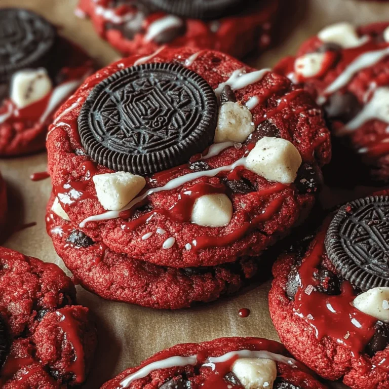Red Velvet Oreo Cookies
