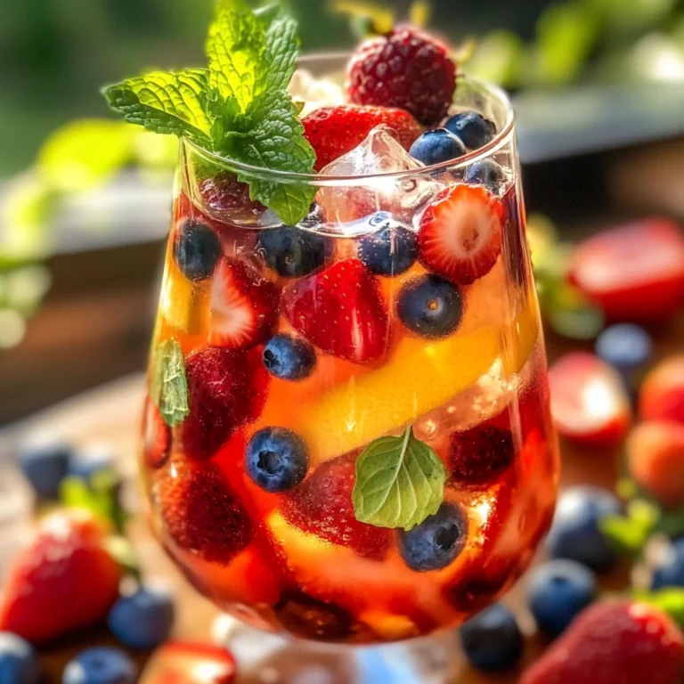 Refreshing Summer Berry Sangria Recipe