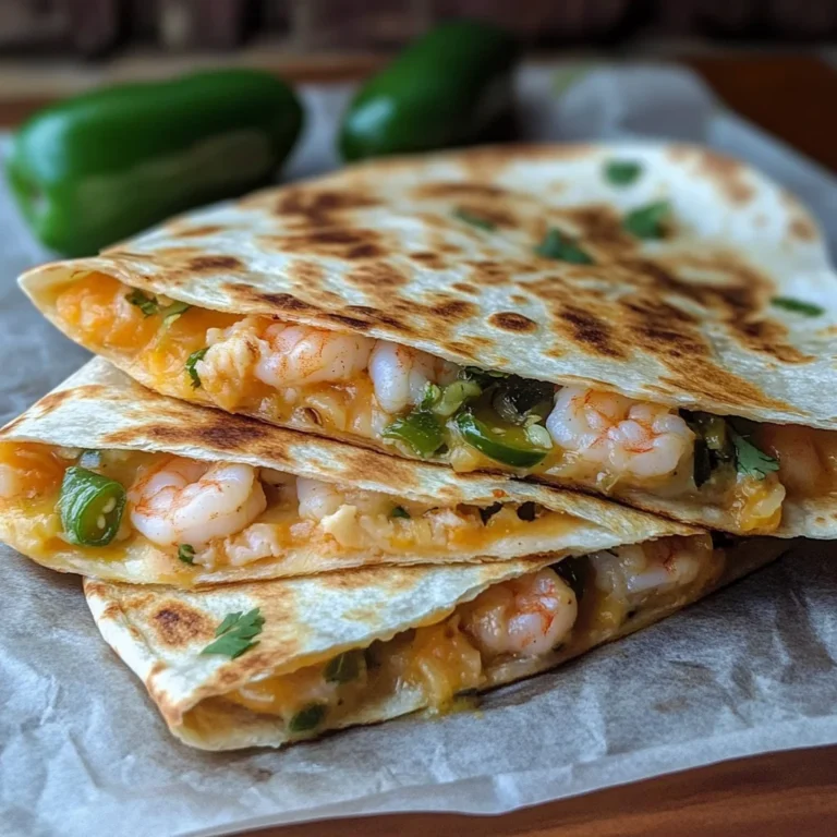 Shrimp and Jalapeño Quesadilla