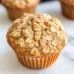 Skinny Oatmeal Brown Sugar Muffins