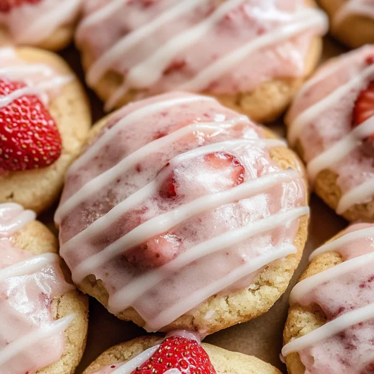 Strawberry Cookies