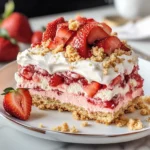 Strawberry Shortcake Icebox Cake