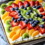 Sugar Cookie Fruit Pizza