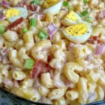 Turkey Bacon And Egg Pasta Salad