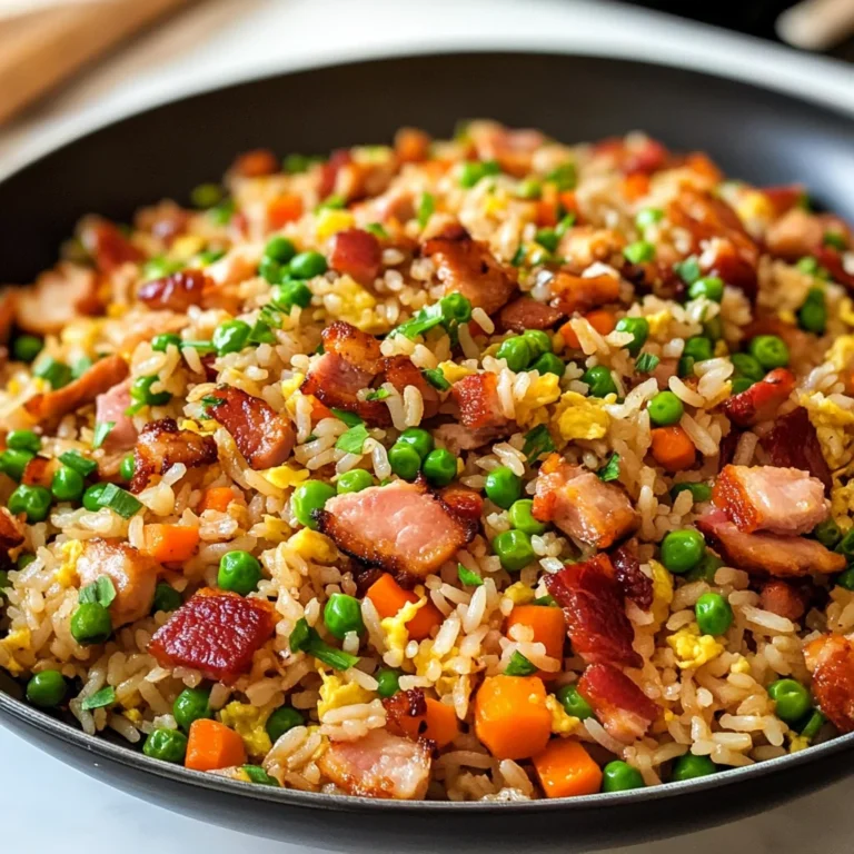 Turkey Turkey Bacon Fried Rice