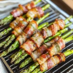Turkey Turkey Bacon Wrapped Asparagus Kebabs