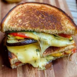 Veggie Grilled Cheese Sandwich