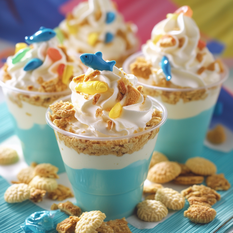 Beach Pudding Cups Recipe