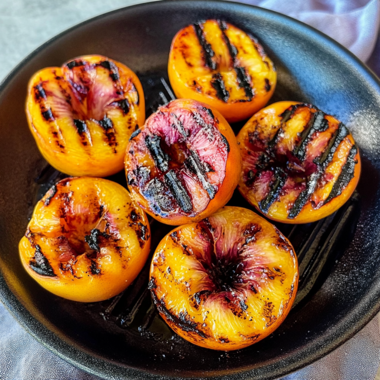 Juicy Grilled Peaches