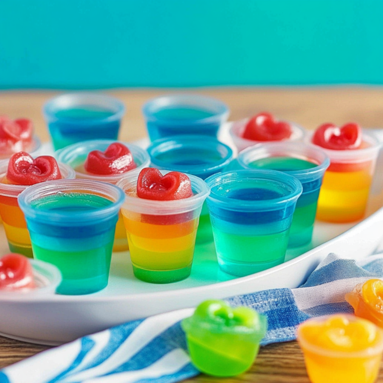 Pool Party Jello Shots