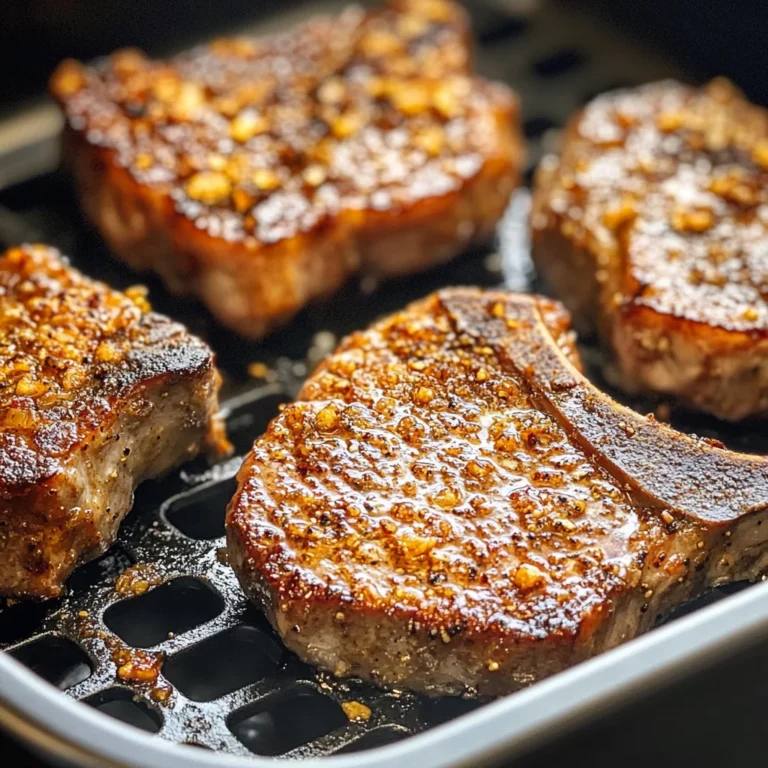 Air Fryer beef Chops