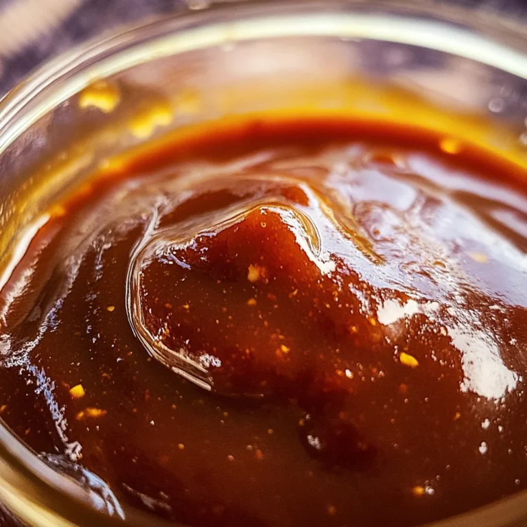 Bourbon BBQ Sauce