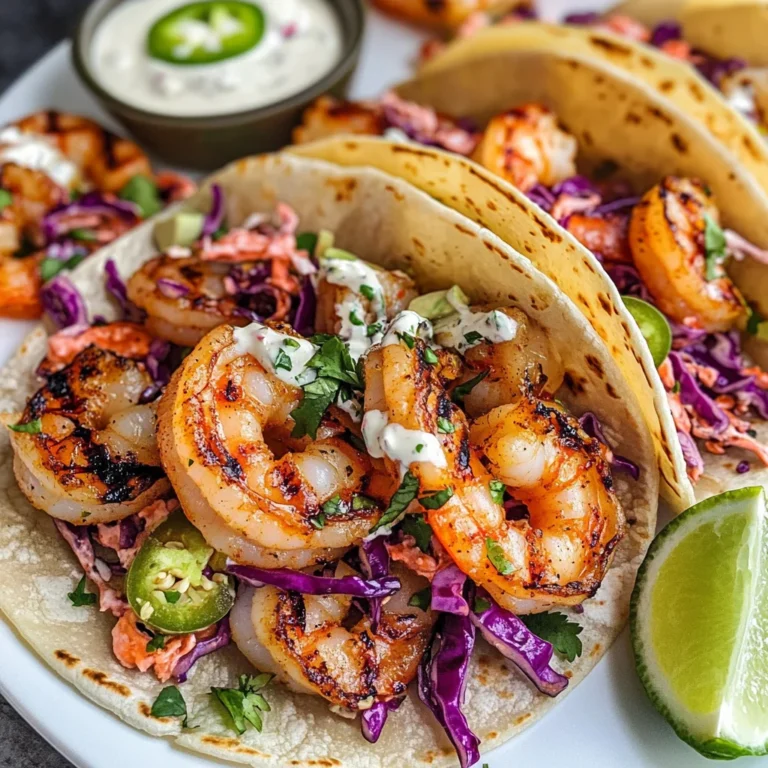 Grilled Shrimp Tacos