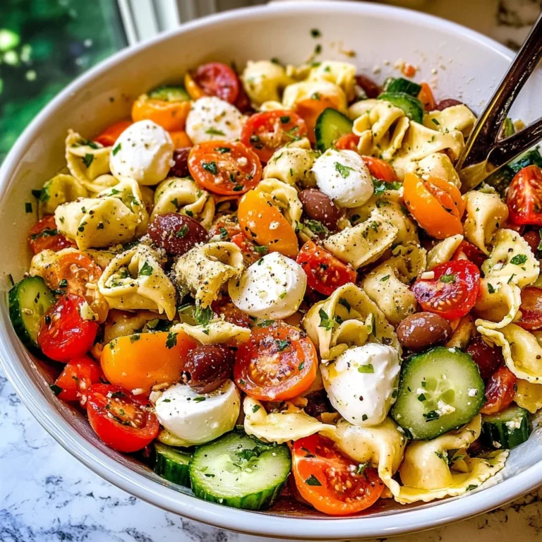 Italian Tortellini Pasta Salad
