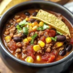 Slow Cooker Taco Chili