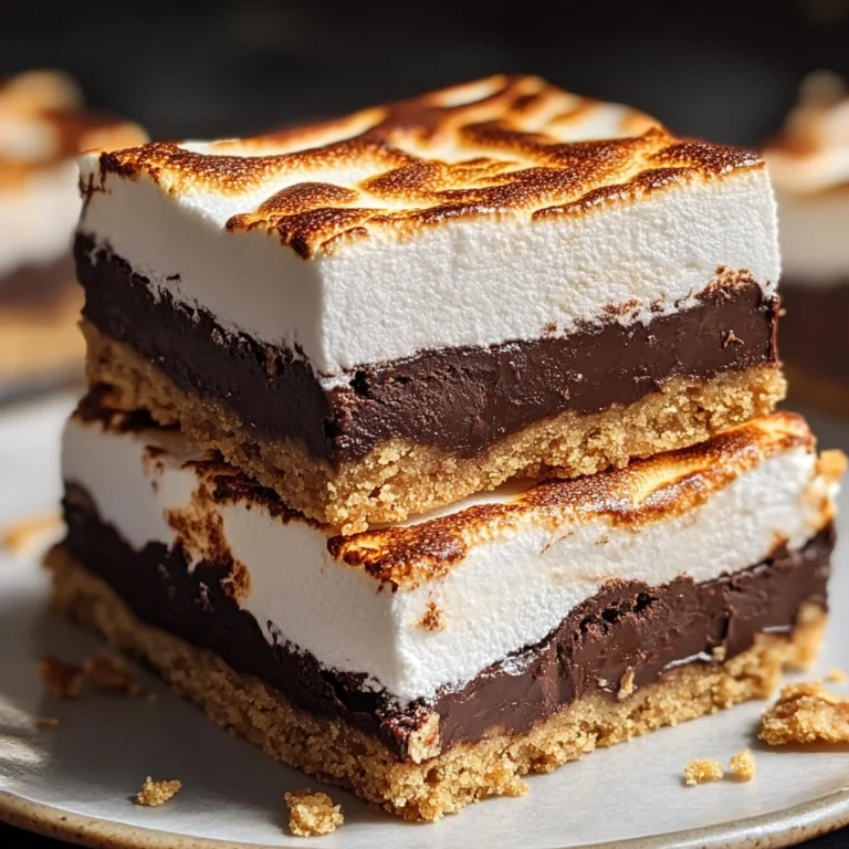 S'mores Fudge Bars